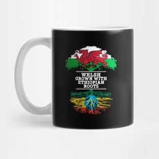 Welsh Grown With Ethiopian Roots - Gift for Ethiopian With Roots From Ethiopia Mug